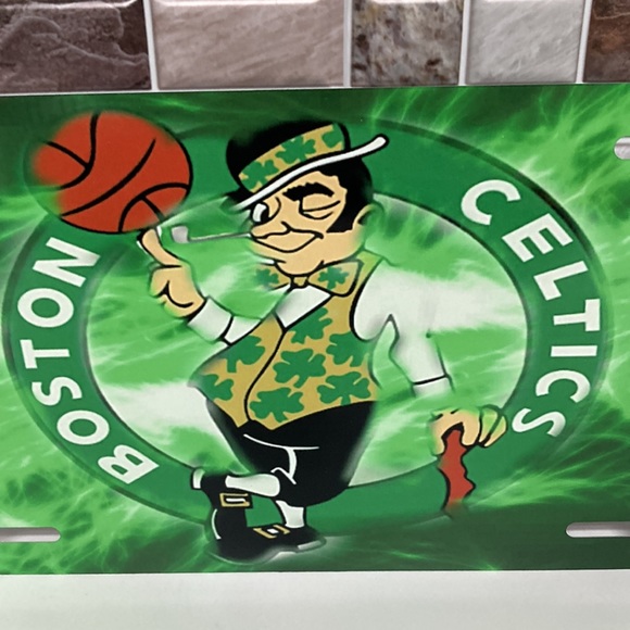 Boston Celtics License Plate - Picture 2 of 5